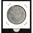 BELGIO 50 Franchi Argento KM # 121 1940 Leopold III
